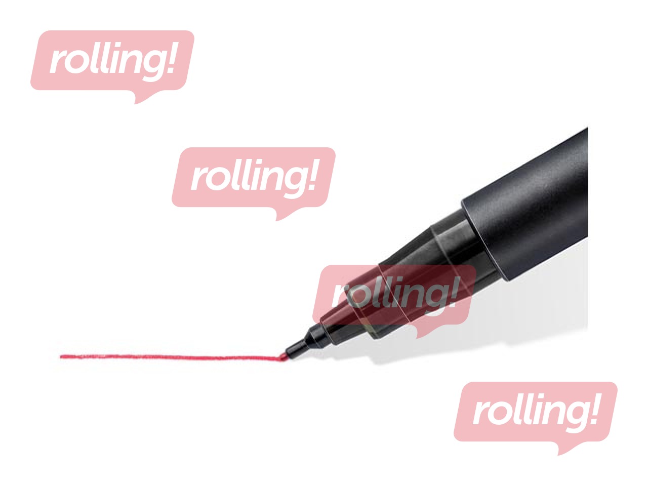 Permanent marker set Staedtler Lumocolor 313, 0.4mm, 4 colours