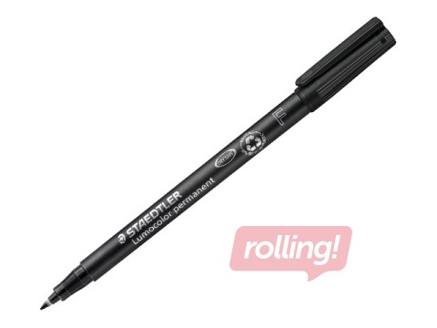 OHP permanentais marķieris Staedtler 318, melns, 0.6mm