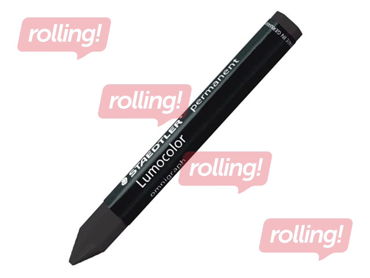 Marķieris-krīts Steadtler Lumocolor 236, melns 