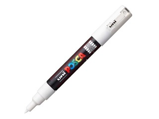 Marker Uni Posca PC-1M white