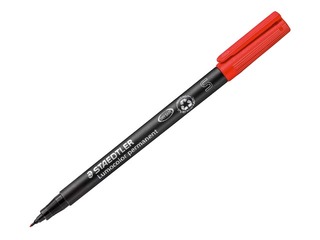 Marker Staedtler Lumocolor 313, red, 0.4mm