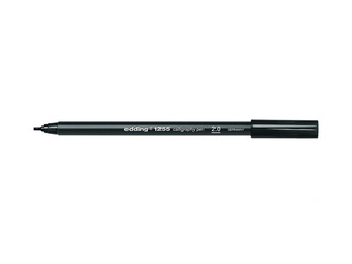 Permanent Calligraphy Marker Edding E1255, 2.00mm, Black