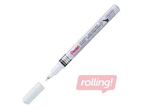 Permanents marķieris Pentel Paint, 0.6 mm, balts