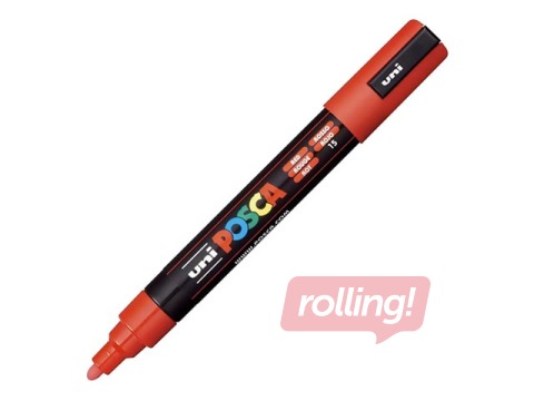 Маркер Uni Posca PC - 5M, красный