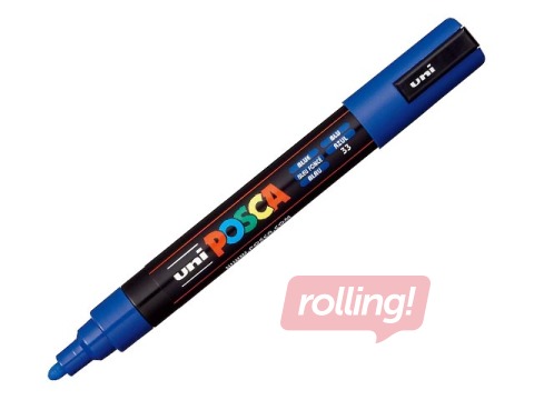 Marker UNI Posca PC-5M, blue