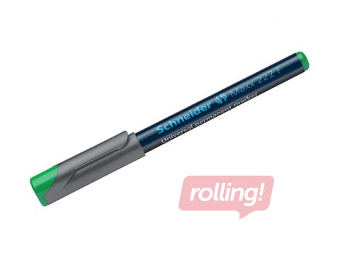 OHP permanentais marķieris Schneider 222F, 0.7 mm, zaļš