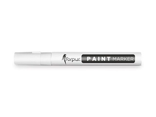 Paint marker Forpus PAINT, white, 1-3mm