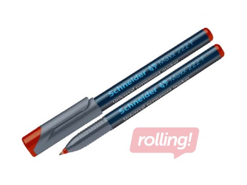 OHP permanentais marķieris Schneider, sarkans, 0.7mm