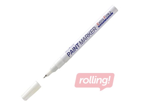 Paint marker MunHwa, white, 1mm