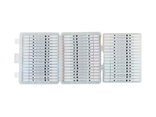 Marķieri skicēšanai un zīmēšanai, divpusējie, 48 krāsas