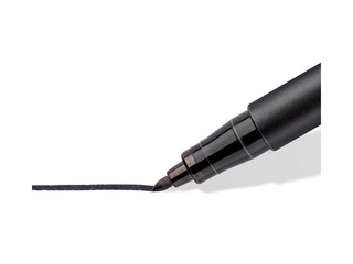 Marker Staedtler Lumocolor 317, must, 1mm