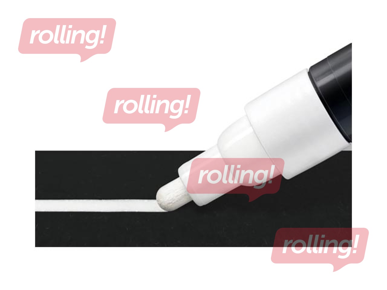 Acrylic paint marker set Staedtler Lumocolor 349, 2,4 mm, 6 colours