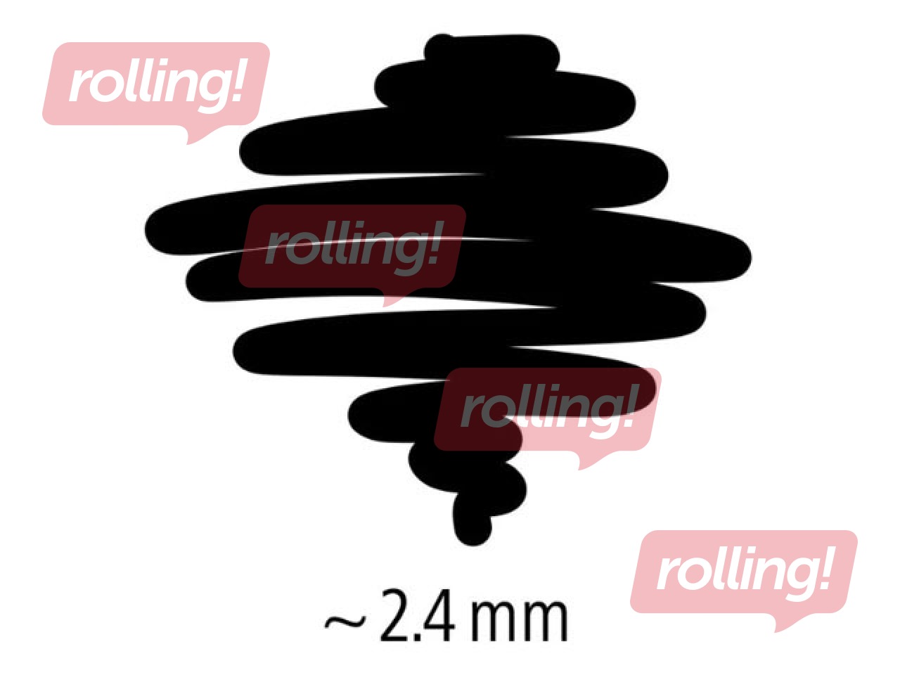 Набор акриловых маркеров Staedtler Lumocolor 349, 2,4 мм, 6 цветов