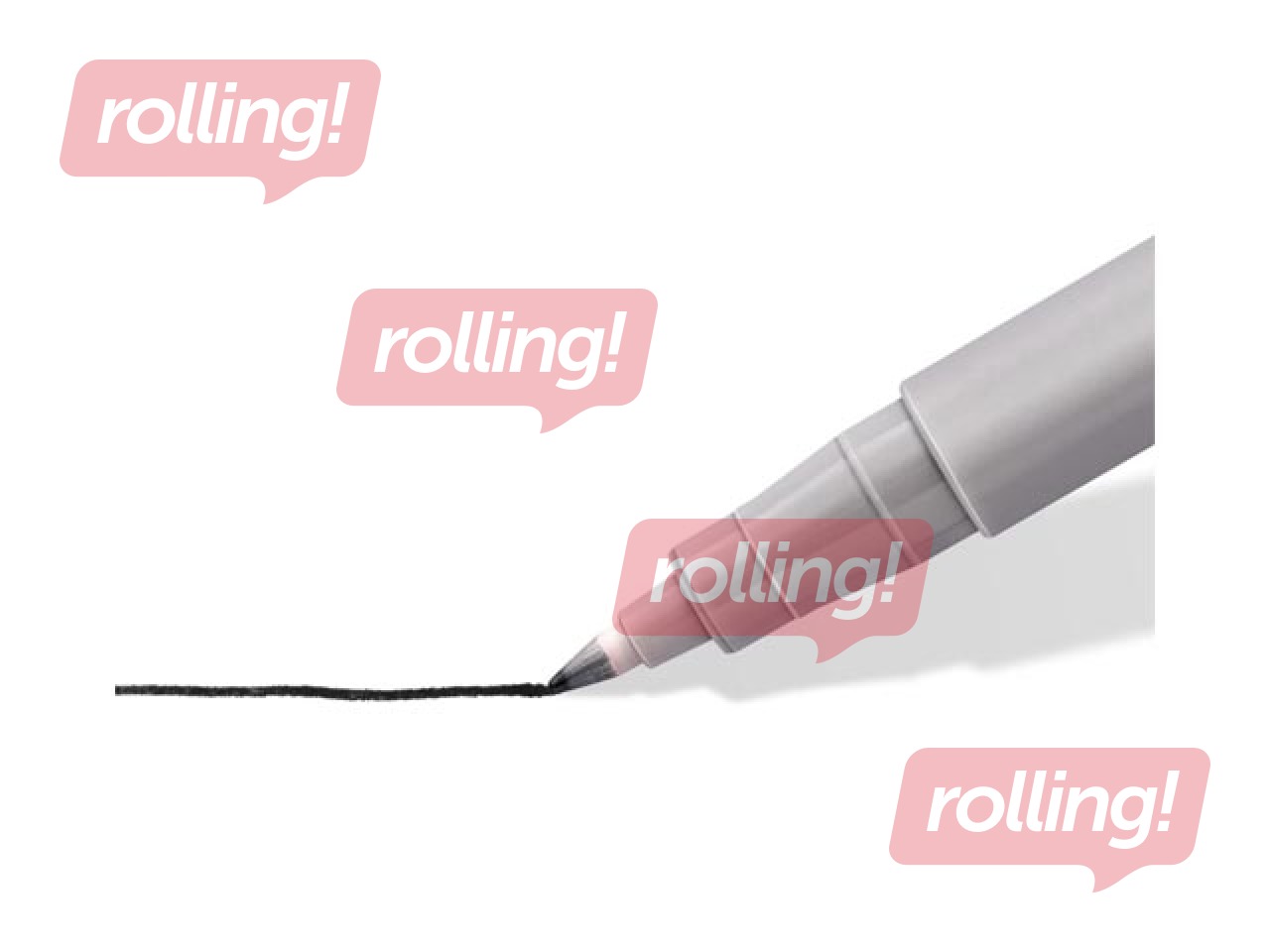 Non-permanent marker Staedtler Lumocolor 316, black, 0.6mm