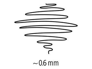 Non-permanent marker Staedtler Lumocolor 316, black, 0.6mm