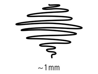 Marķieris Staedtler Lumocolor 315, melns, 1mm, nav permanents