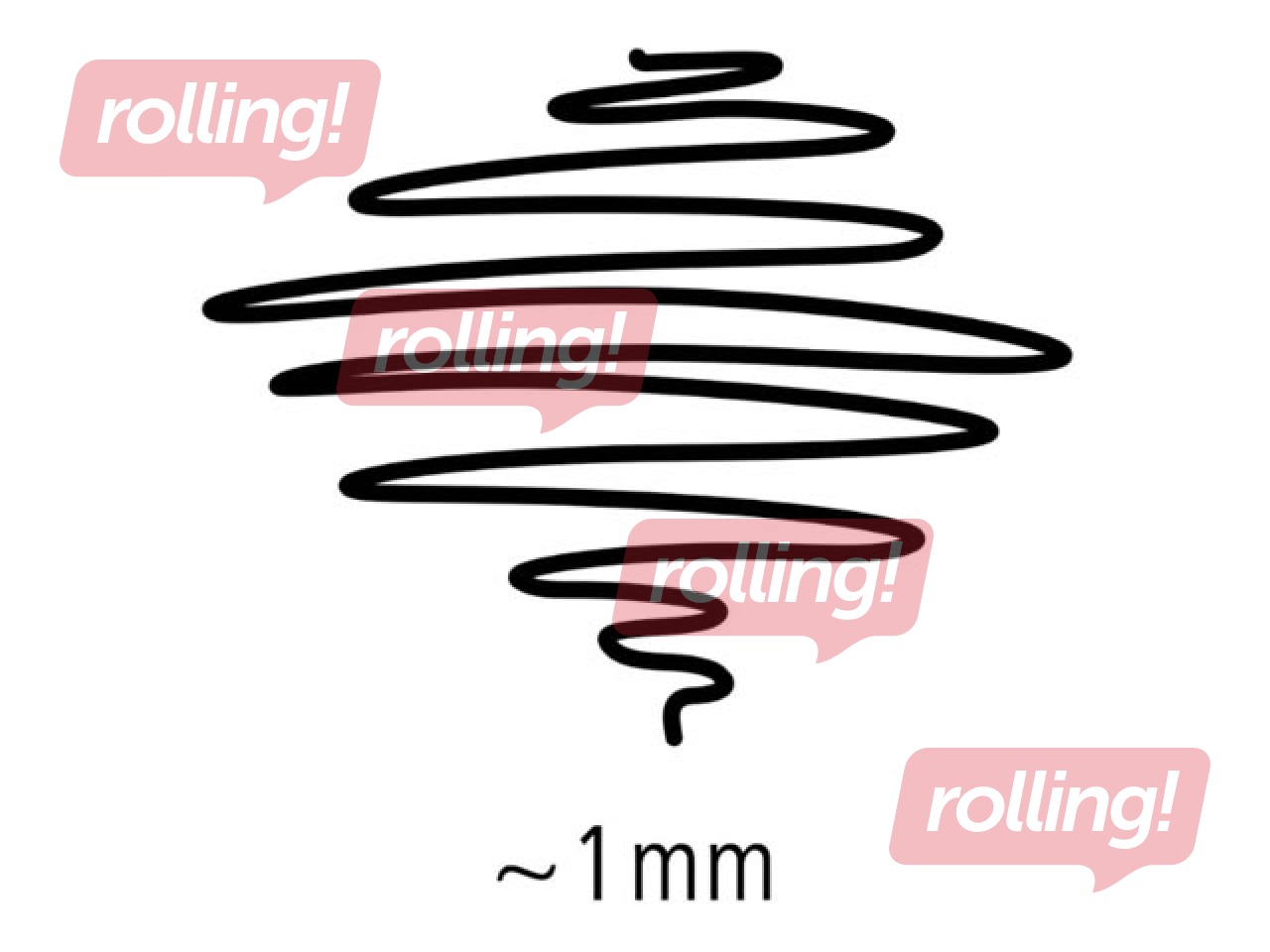 Marķieris Staedtler Lumocolor 315, zils, 1mm, nav permanents