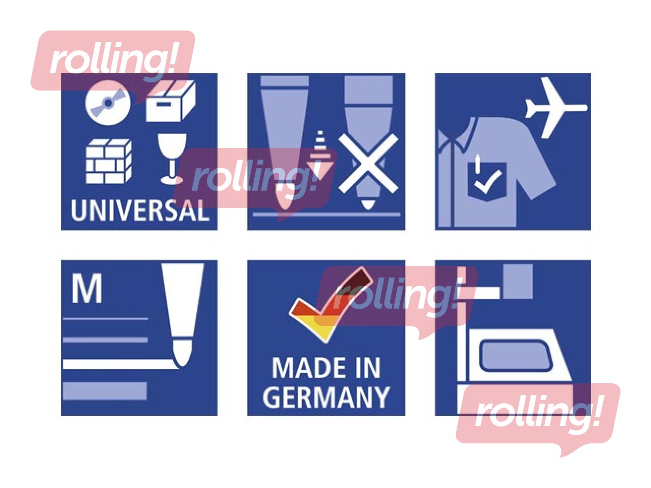 SALE Non-permanent marker set Staedtler Lumocolor 315, 1mm, 4 colours