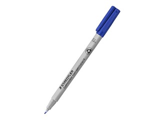 Маркер Staedtler Lumocolor 316, синий, 0.6мм, не перманентный