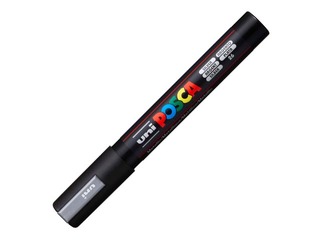 Marķieris Uni Posca PC-5M, sudraba