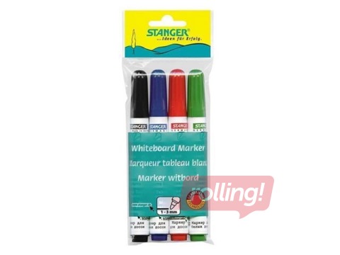 Комплект маркеров для белой доски Stanger, BM 240