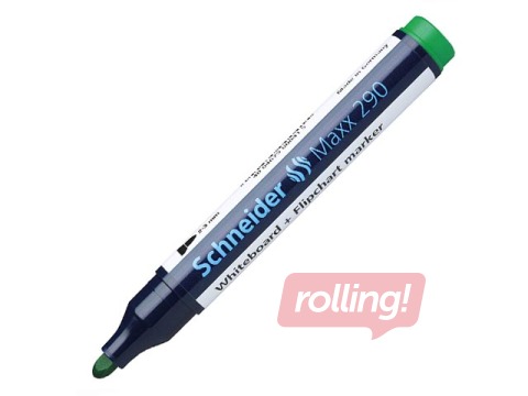 Whiteboard marker, Schneider 290, green