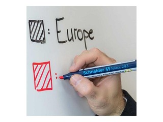 Marķieru komplekts baltajai tāfelei un flipchart papīram Schneider 293, 2-5mm