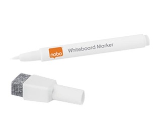 Маркер для белых досок, Nobo, белый
