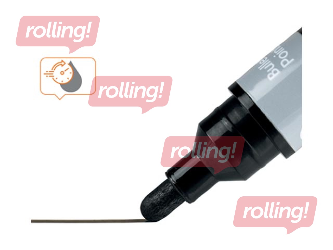 Marķieru komplekts baltajai tāfelei Nobo Liquid, 3mm, 6 krāsas