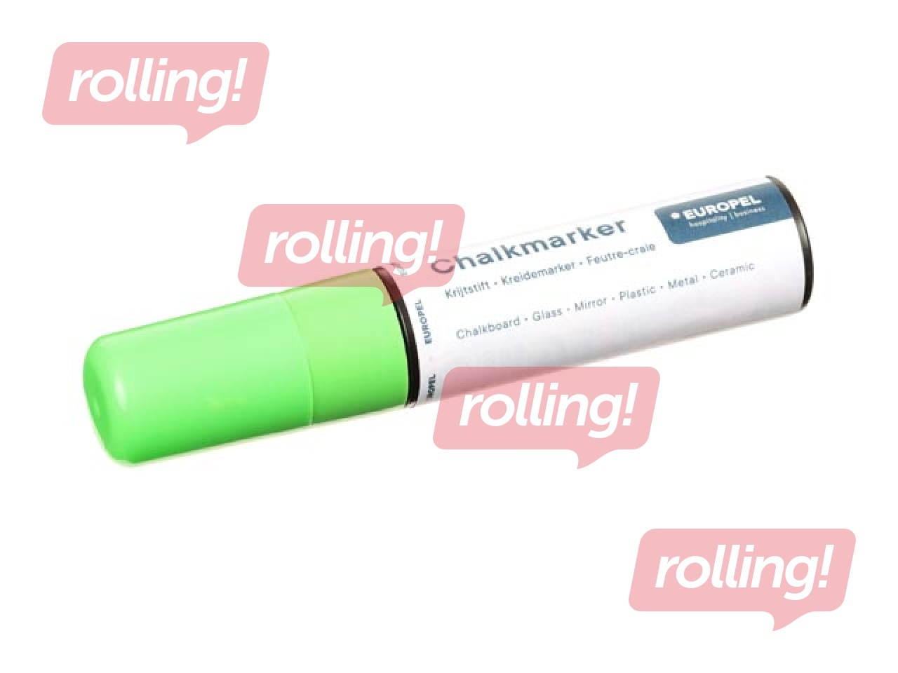 Комплект меловых маркеров Europel, 15 мм, 8 цветов