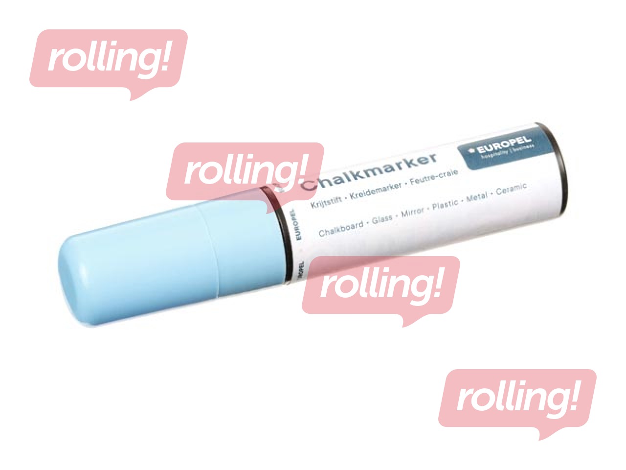 Комплект меловых маркеров Europel, 15 мм, 8 цветов