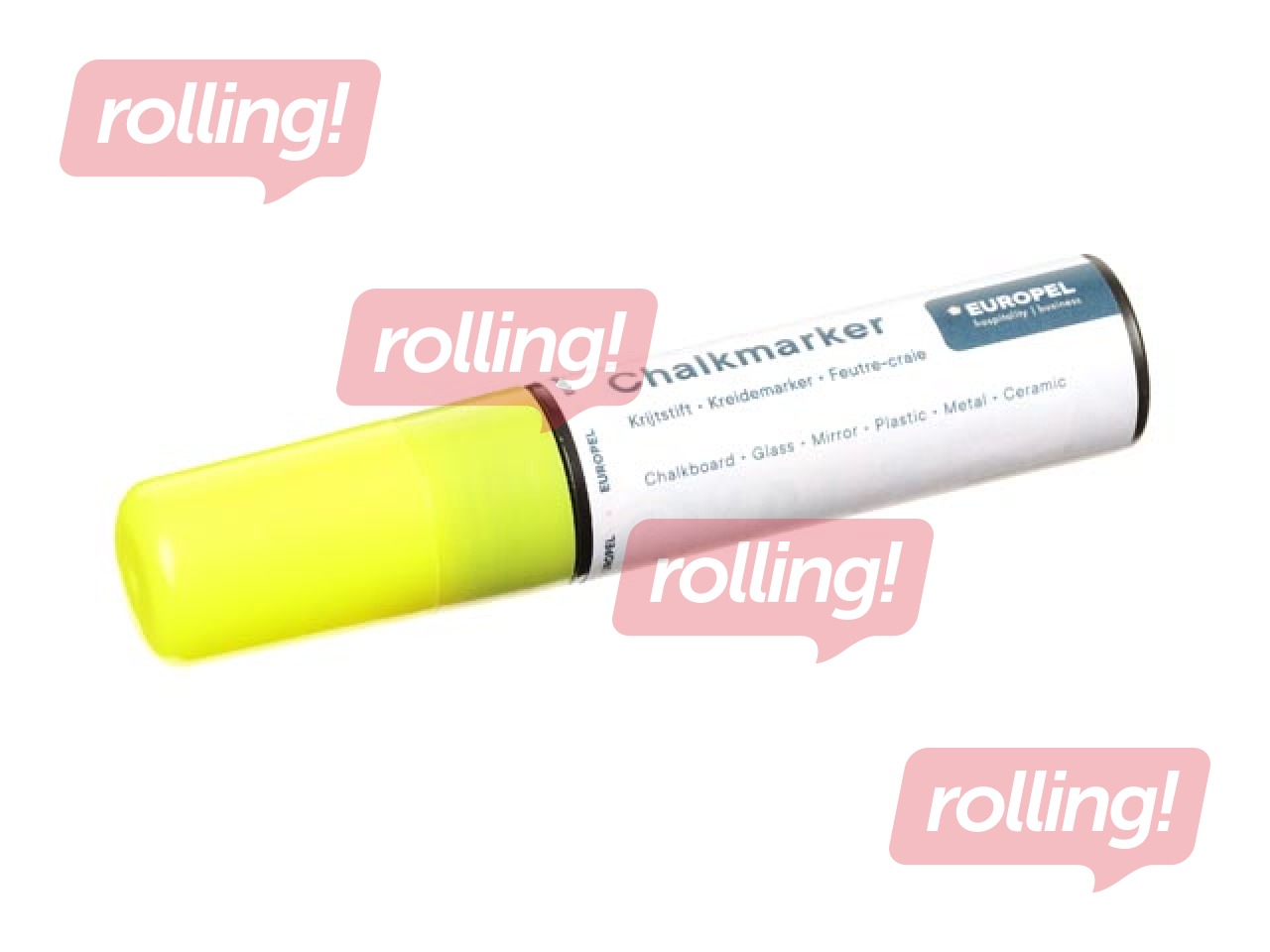 Комплект меловых маркеров Europel, 15 мм, 8 цветов