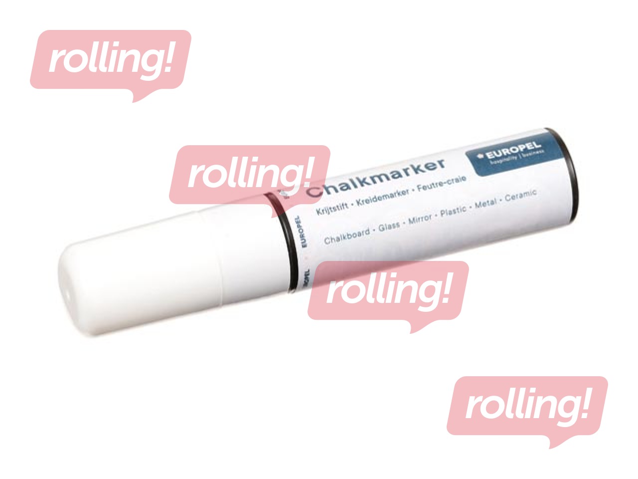 Комплект меловых маркеров Europel, 15 мм, 8 цветов