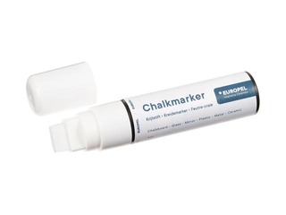 Chalk marker Europel, 15 mm, white