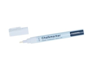 Kriidimarker Europel, valge, 3mm