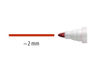 Whiteboard markers set  for white and glass boards Staedtler Lumocolor, 4 Colors