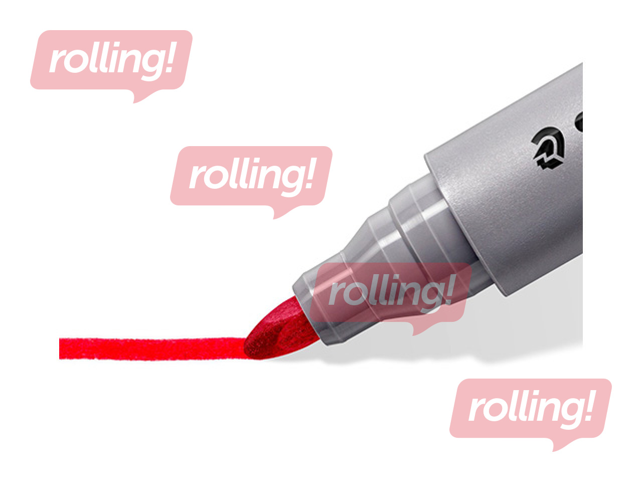 Marķieru komplekts flipchart papīram, Staedtler Lumocolor, 4 krāsas