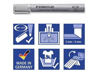 Flipchart paper set Staedtler Lumocolor 356B, 4 colours