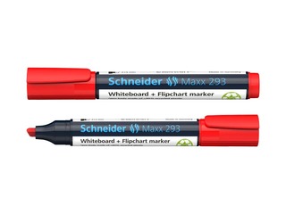 Valgetahvli ja fläpptahvli Schneider 293, 2-5mm, punane