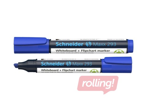 Маркер для белой доски и флипчарта Schneider 293, 2-5мм, синий