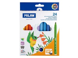 Фломастеры Milan, 24 цветов
