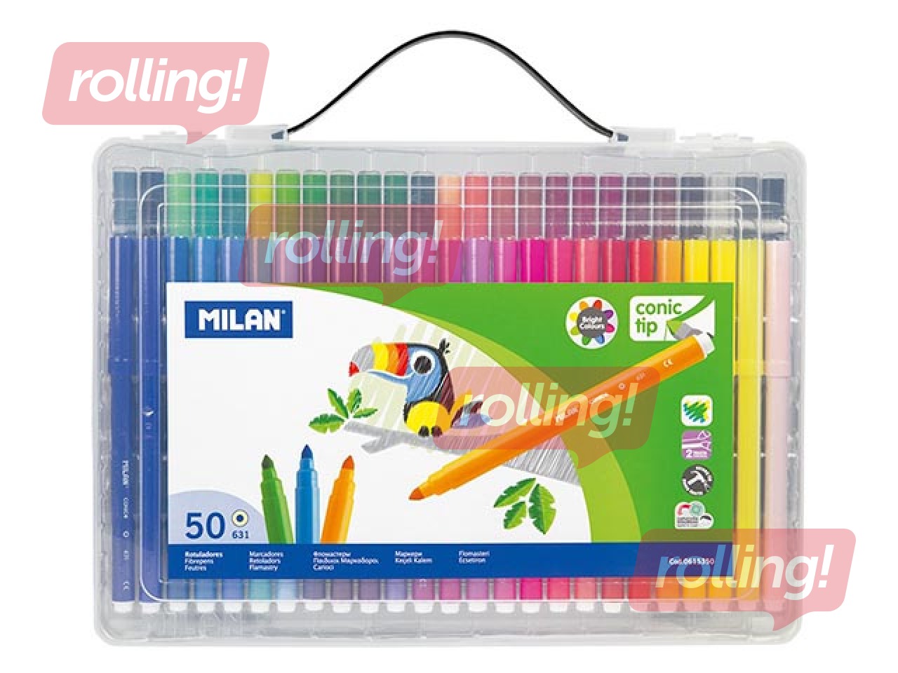 Flomāsteri Milan, 50 krāsas