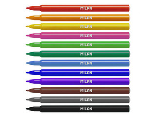 Flomāsteri Milan, 12 krāsas