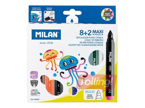 Fibrepens Milan Maxi Magic, 10 pcs