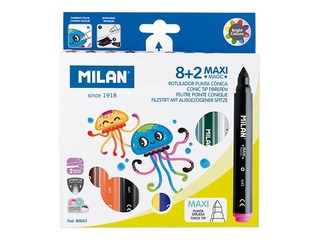Fibrepens Milan Maxi Magic, 10 pcs