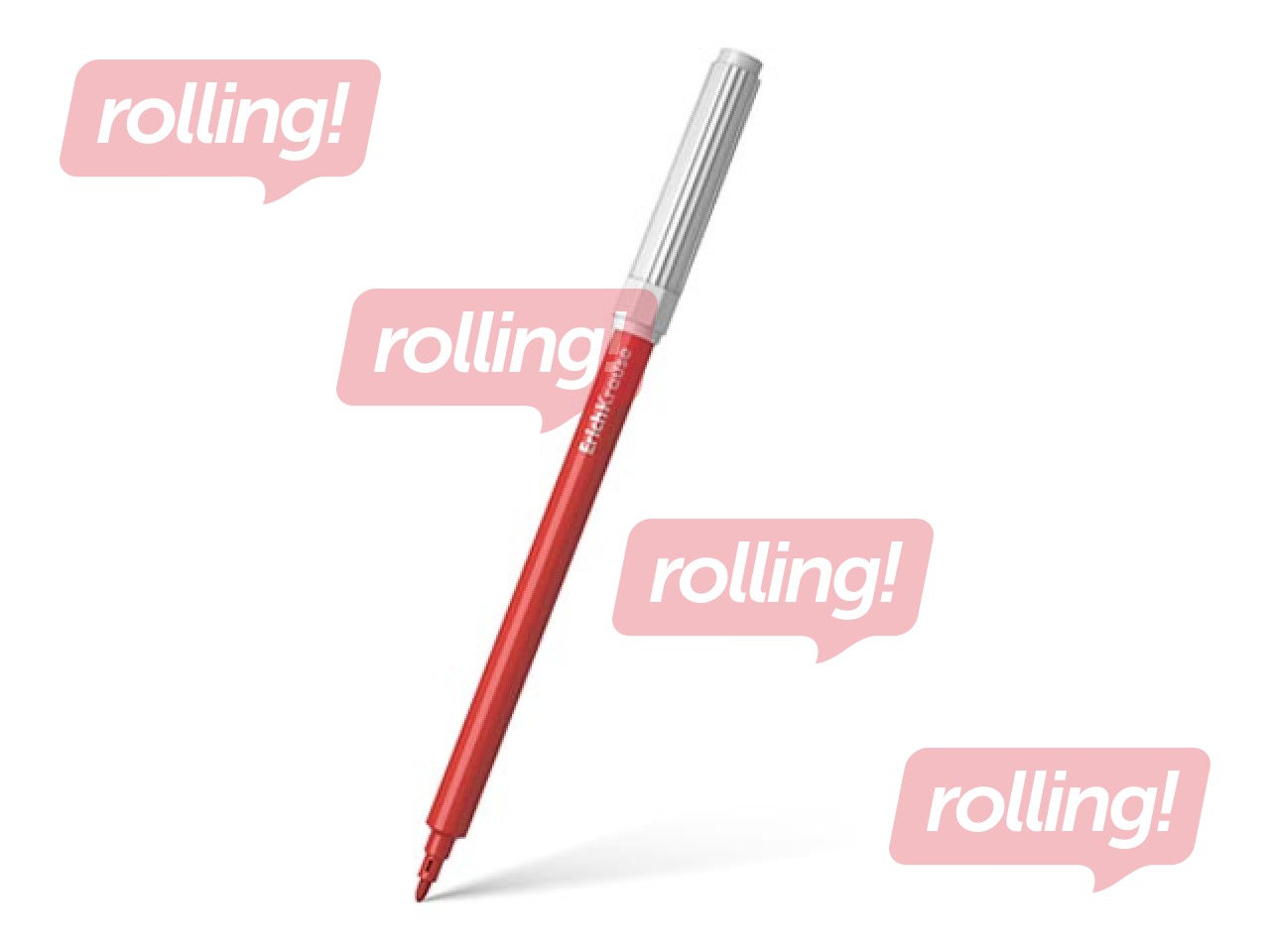 Fibre-tip pens EricKrause Easy Washable 6 colors