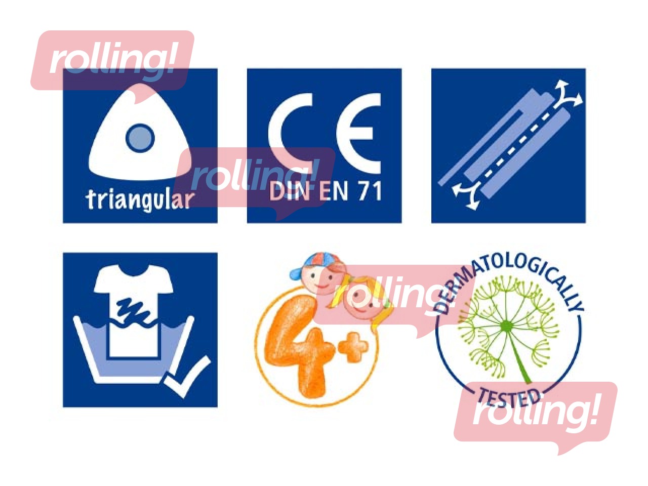 Flomāsteri Staedtler, Noris jumbo, 12 krāsas