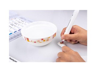 Flomāsteri Centrum, Attēls ūdenī, 6 krāsas