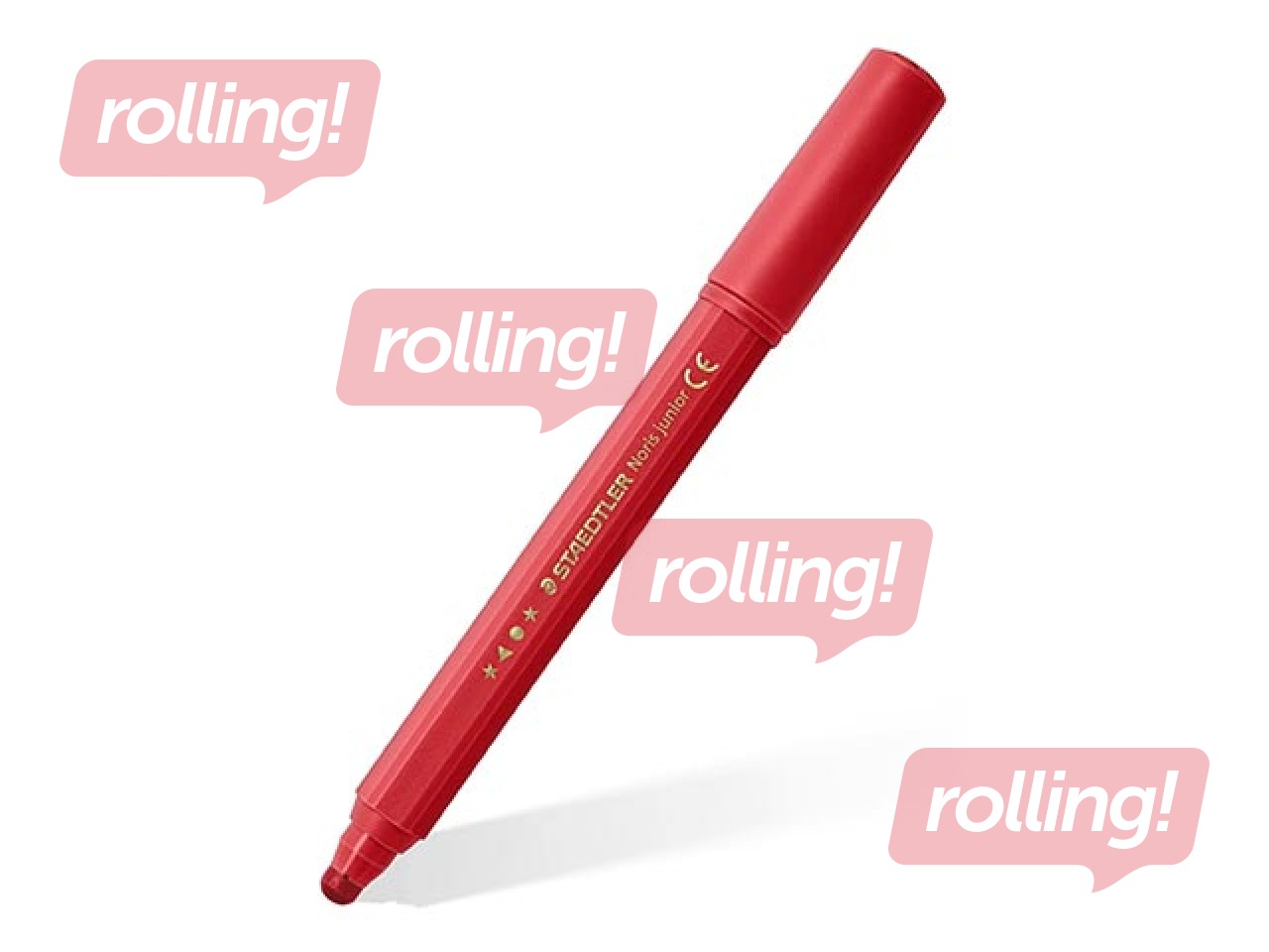 Flomāsters Staedtler Noris junior 329, 12 krāsas