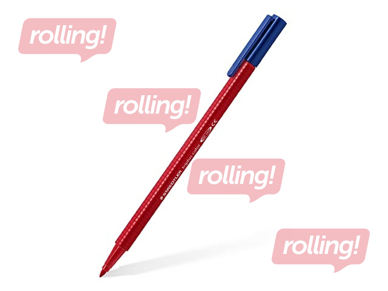 Flomāsteri Staedtler 323, 6 pasteļkrāsas